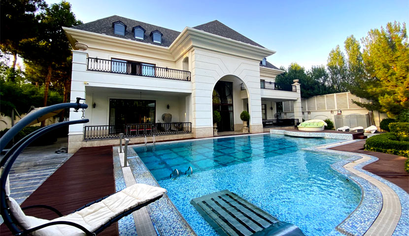 ویلا زیبا دشت در کرج 