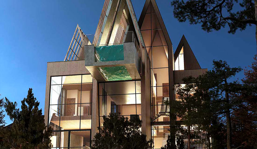 ویلای چارتیغ در دماوند