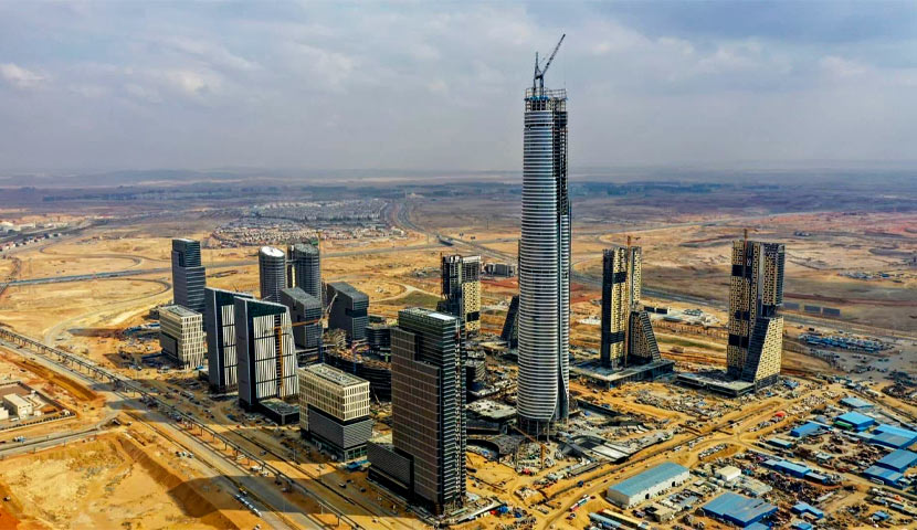 نمای کلی برج ابلیسک کپیتال