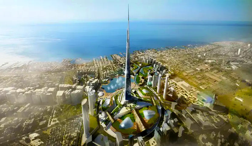 برج جده بلندترین برج جهان 