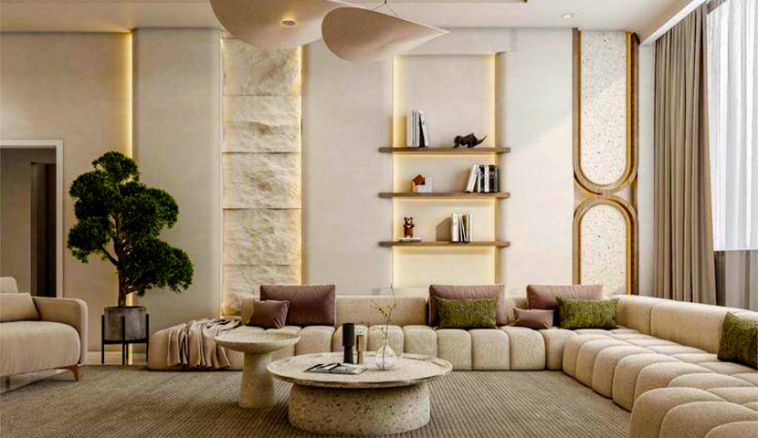 عناصر و هزینه طراحی دیوار مدرن 