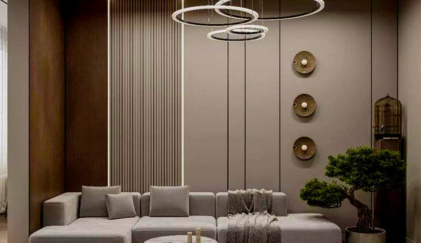 مراحل طراحی دیوار مدرن 