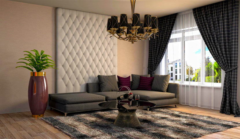 لمسه کاری دیوار
