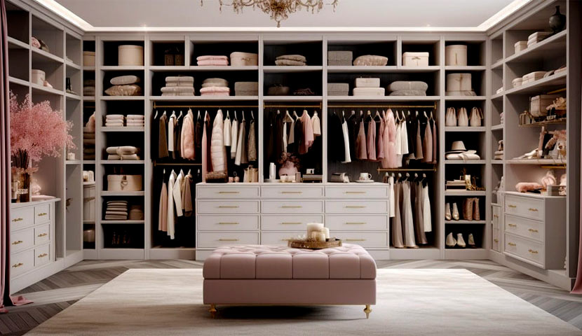 طراحی کلوزت روم 