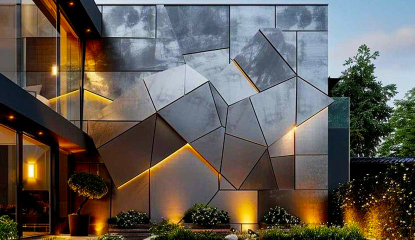 متریال های مورد استفاده در نما