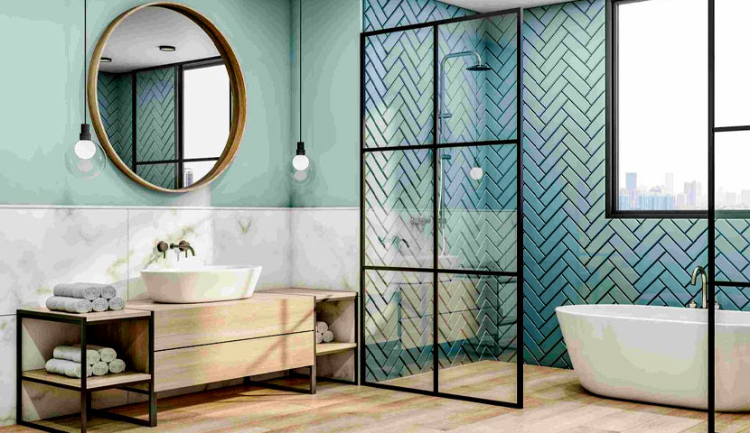 کاشی شیشه ای 