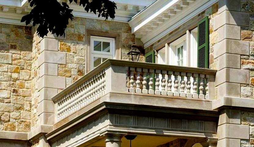 نرده سنگی در معماری