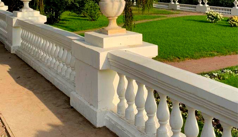 نرده سنگی در معماری
