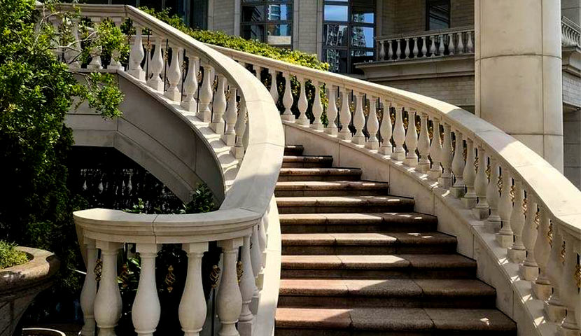 نرده سنگی در معماری