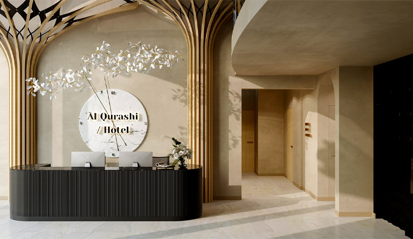 هزینه طراحی و اجرای لابی مدرن